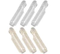 SHOWERORO Hair Volumizing Clips Abs Material with Clip Structure Design 6pcs for Bangs and Hair Tails at Home and Daily Use