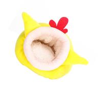 SHOWERORO Hamster Cotton Nest Warm Bed for Hamsters and Hedgehogs, Easy to Wash Multi-purpose with Super Cute Chick Style Design, for Car and Couch Use