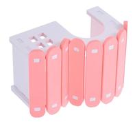 SHOWERORO Hamster House Hideout Small Animal Sleeping Nest Pink Pvc Cage Accessory for Hamsters, Rats, Guinea Pigs and Chinchillas - Cozy Habitat for Small Pets