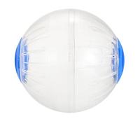 SHOWERORO Hamster Running Ball 15cm Blue Crystal Roller Cage Exercise Ball for Small Pets Squirrel and Dwarf Hamster Fitness Plaything