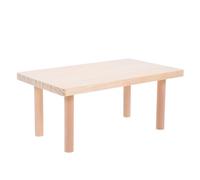 SHOWERORO Hamster Training Wooden Platform with Second Floor Partition 9.84X5.91 Inch for Gerbil and Hamster Cage Enrichment and Physical Activity