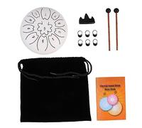 SHOWERORO Hand Pan Steel Tongue Drum Adults Ethereal Suit for Meditation Yoga Made of Easy to Play