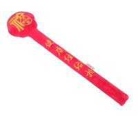 SHOWERORO Handheld Body Massage Pat Stick Hammer Velvet Plum Blossom Surface, Long Body and Leg Massage Paddle for Back and Shoulder Relief, Muscle Relaxation Tool for Wellness