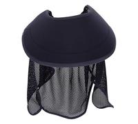 SHOWERORO Hard Hat Sun Visor Neck Shield with Breathable Mesh Fabric and Quick Installation, Comfortable Fit Navy Sunshade for Construction Workers at Diverse Outdoor Construction Sites