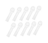 SHOWERORO Head Protective Well and Toothbrush Heads Toothbrush Design Fit Easy to Use for 12pcs Covers Caps Made of Abs Creative Travel Business Trip and Hiking