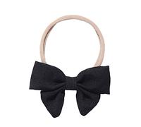 SHOWERORO Headband Bow Hair Bows for Boy Girl Girls Black Headband Hair Accessories Headwear