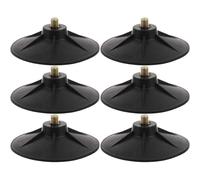 SHOWERORO Heavy Bag Stable and Space-saving 6pcs with Screws Suction Base for Boxing Bag Stand Replacement Silicone and Iron Floor Anchor for Home Gym Use