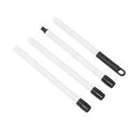 SHOWERORO Heavy Duty 25Mm Metal Mop Replacement Pole Handle with American Threaded Joint, Detachable 4-Section Floor Mop Extension Rod for Household Cleaning Tools