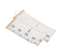 SHOWERORO Home Canvas Children Height Measurement Ruler Boys and Girls Growth Chart Boys and Girls Height Wall Decor Nordic Style Decor