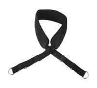 SHOWERORO Home Gym Rowing Strap Rowing Belt for Exercise Machine Black Polyester Ventilated Easy-wash Leg Straps for Functional Trainer Cables Home Gym Training Sessions