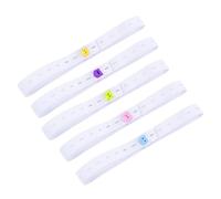 SHOWERORO Infant Diaper Tape 20pcs Adjustable Safety Fixing Belt with Buckle Fasteners Elastic Diaper Strips for Newborns 50cm Length for Baby Care Random Style