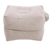 SHOWERORO Inflatable Foot Rest for Plane, Adjustable Height Inflatable Airplane Footrest Made of Wear-Resistant PVC, Convenient Travel Foot Rest Pillow to Pressure and Decompress Tight