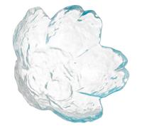 SHOWERORO Japanese Dappen Dish Nail Brush Holder Glass Nail Cups Acrylic Mixing Bowls with Gradient Blue for Manicure and Salon Use