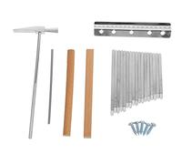 SHOWERORO Kalimba Tools Steel Keys Tuning Hammer Kit Music Instrument Accessories Assorted