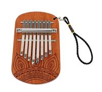 SHOWERORO Key Jooleer Kalimba Mini Thumb Piano for Beginners Patterned Mini Kalimba Lightweight Music Instrument