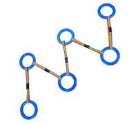 SHOWERORO Kindergarten Toddler Leash Frog Clip Dog Leash 6pcs Kindergarten Children Safety Walking Rope Ring Preschool Camping Walking Rope Ring