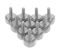 SHOWERORO Knurled Metal Thumb Screws M1.6, 10Pcs Threaded Locking Screws for Vernier Calipers, Designed for Calipers Fixing and Maintenance