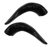 SHOWERORO Large Horn Headband Lightweight Halloween Hair Accessory for Women DIY Costume Bull Horns for Cosplay Party Vivid and Wear-resistant Design