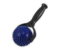 SHOWERORO Large Spiky Ball Yoga Stick for Deep Tissue Muscle Relief Handheld Massage Roller for Back Calves Thighs with Trigger Point Therapy Portable Fitness Tool for Women Posture and