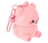 SHOWERORO Lip Balm Strawberry Flavor Cute Bear Design Deep Moisturizing Hydrating Formula Natural Ingredients Safe for Skin Care Portable Stocking Stuffers