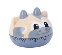 SHOWERORO Mechanical Cartoon Countdown Timer for and Cooking, Battery-Free Time Management Tool, Learning and Baking Timer with Alarm Reminder