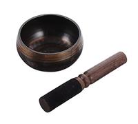 SHOWERORO Meditation Gong Bowl Yoga Music Bowl Rod Offering for Buddhist Meditation