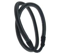 SHOWERORO Men'S Arab Headband 54Cm Black Shemagh Scarf Rope Head Scarf Headwear for Middle Eastern Costume and Traditional Dress