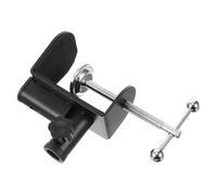SHOWERORO Metal Base Clip for Mobile Live Broadcast Clip Desk Lamp Clamp Microphone Arm Desk Mount Stable Support over The Table Rod Stand Clamp