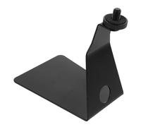 SHOWERORO Metal Desk Microphone Stand Mic Holder Clip on Microphone Mount Clamp for Live Stream Recording