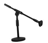SHOWERORO Microphone Stand Floor Tabletop Bdgqr Phone Holder Compact Adjustable Mic Mount