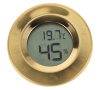 SHOWERORO Mini Design Hygrometer Reptile for Thermometer Digital Pets and Embedded with Plastic Shell Abs, High Efficiency Preservation and Multifunctional Use Wine Cabinets for Jars