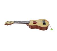 SHOWERORO Mini Ukulele Toy for Boys and Girls Four Strings Musical Instrument Imitated Ukulele for Boy Girl's Play and Learning