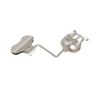 SHOWERORO Music Score Rack Clamp Portable Music Note Holder for Sheet Music Lightweight and Compact Silver