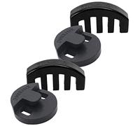 SHOWERORO Musical Instrument Accessories Violin Mute Set 4pcs Claw Round Styles Silent Practice