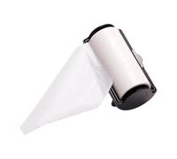 SHOWERORO Nail Printing Oil Remover Paper Roll Manicure Art Tool for Nail Stamp Oil Cleaning Black Absorbent Blotting Sheet