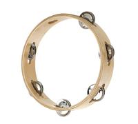 SHOWERORO Percussion Instrument Hand Drum for Boys and Girls Wooden Metal Tambourine Musical Toy for Dance and Music Education Stimulates Interest and Development Music Skills