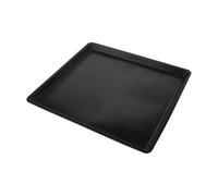SHOWERORO Plastic Pet Tray for Rabbit and Parakeet Cage with Wear Resistance and Floor Protection Sturdy Black Small Pet Toilet Tray for Dog Cage