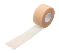 SHOWERORO Portable Cuttable Athletic Wrap Tape for Sports Injury Support, Elastic Outdoor Sports Accessory Wrap, Professional Medical Tape for Wrist and Ankle Stabilization, Yellow Beige
