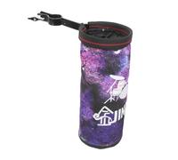 SHOWERORO Portable Drumstick Holder Bag for Drumsticks and Brushes, Blue Storage Pouch with Strap, Practical Drum Accessory Bag Suitable for Drum Kits and Live Performances Random Style