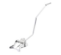SHOWERORO Portable Marching Music Clip Holder for Alto Saxophone Sturdy Metal Plated Lyre Adjustable Height Suitable for Brass Instruments Music Score Holder Clamp