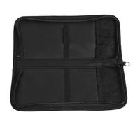 SHOWERORO Portable Paint Brush Bag with Large Storage Capacity and Multiple Individual Pen Holes, Made from Oxford Cloth in Black, Designed for Artists and Students’ Painting Needs