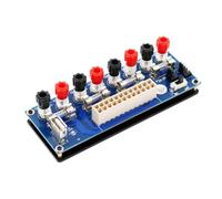 SHOWERORO Power Supply Module Adapter for Desktop Chassis with Atx Connector Output Protection Fuse Power Indicator Easy Installation Compatible with Physical Computing Projects