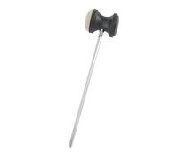 SHOWERORO Practical Jazz Drum Pedal Hammer Replacement Part for Percussion Instruments Durable Stainless Handle Classic Design for Students Professionals Black Finish