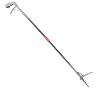 SHOWERORO Practical Stainless Steel Snake Catcher Tool with Non-slip Handle Easy to Clean Metal Snake Tongs for Rice Eel Clip and Garbage Clip Use