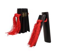 SHOWERORO Practice Hand Bamboo Kuaiban Clapper Allegros Castanets for Boy Girl Percussion
