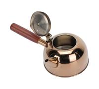 SHOWERORO Premium Stainless Steel Side Handle Teakettle for Stovetop Induction and Electric Stoves Practical Heat-Resistant Kitchen Kettle with Cool-Touch Handle for Fast Water Boiling at