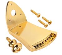 SHOWERORO Professional Mandolin Tailpiece String Triangle Metal Zinc Alloy Mandolin Tailpiece for Strings Extra Light
