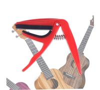 SHOWERORO Professional Ukulele Capo Zinc Alloy Guitar Capo Ukelele for Acoustic Guitar Single-handed for Ukulele