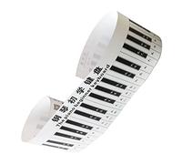 SHOWERORO Quality Pvc Piano Keyboard Stickers Keys and Fade-resistant for Piano and Keyboard Practice