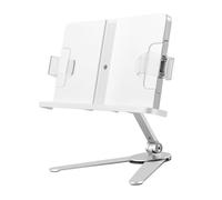SHOWERORO Reading Stand Smooth Surface Easy Angle Multi-functional Book Lifting Rack for Home Office Dorm Library